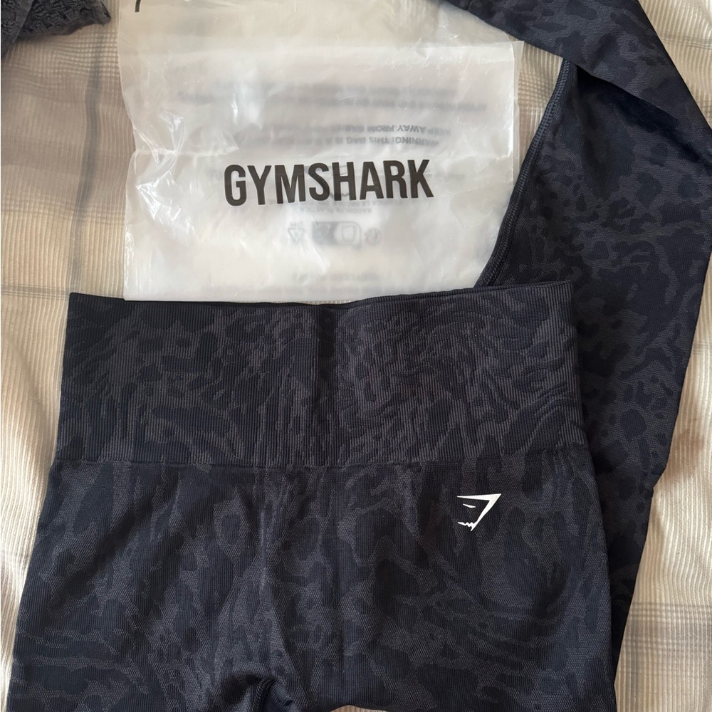 Gymshark Black Patterned Leggings